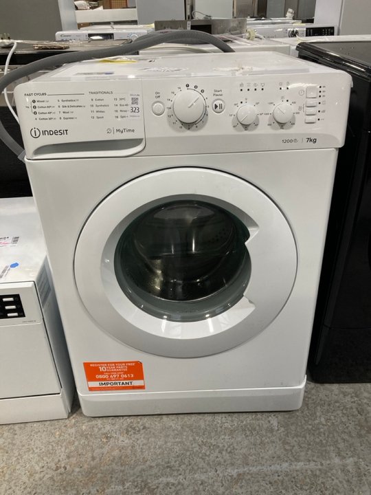Lot 323  
            Marchington SR11 - Delivery or Collection 

                
INDESIT 7KG WASHING MACHINE MODEL : MTWC71252WUK - ORIGINAL RRP - £229: LOCATION ...