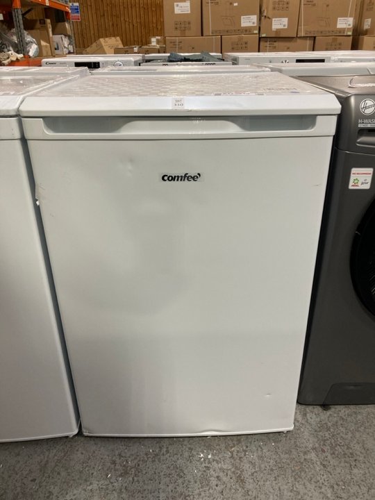 Lot 330  
            Marchington SR11 - Delivery or Collection 

                
COMFEE 88L UNDER COUNTER FREEZER MODEL : RCU83WH2 - ORIGINAL RRP - £179: LOCATION...