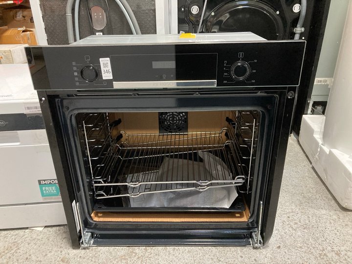 Lot 346  
            Marchington SR11 - Delivery or Collection 

                
BOSCH BUILT IN SINGLE ELECTRIC STEAM OVEN: MODEL HQA534BB3B - ORIGINAL RRP £388: ...