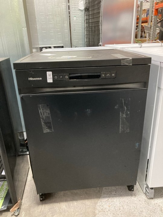 Lot 349  
            Marchington SR11 - Delivery or Collection 

                
HISENSE FREESTANDING DISHWASHER MODEL : HS622E90BUK - ORIGINAL RRP - £299: LOCATI...