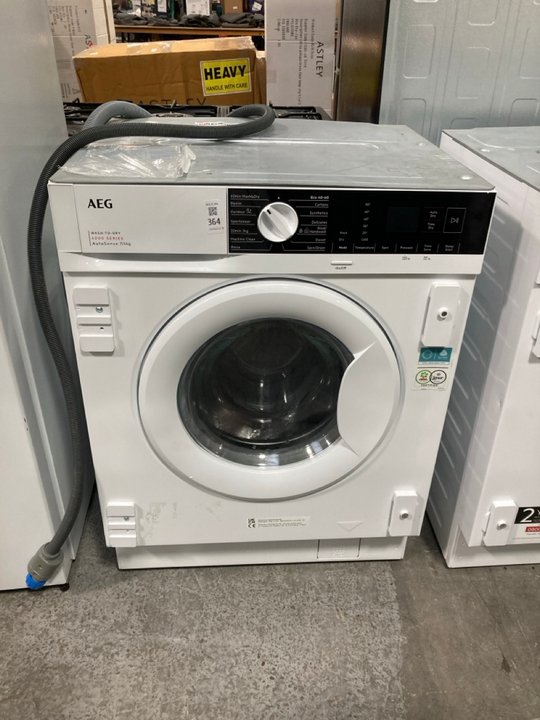 Lot 364  
            Marchington SR11 - Delivery or Collection 

                
AEG LX6WG74634BI 6000 SERIES WASH TO DRY 7/4KG FREESTANDING WASHER DRYER IN WHITE...