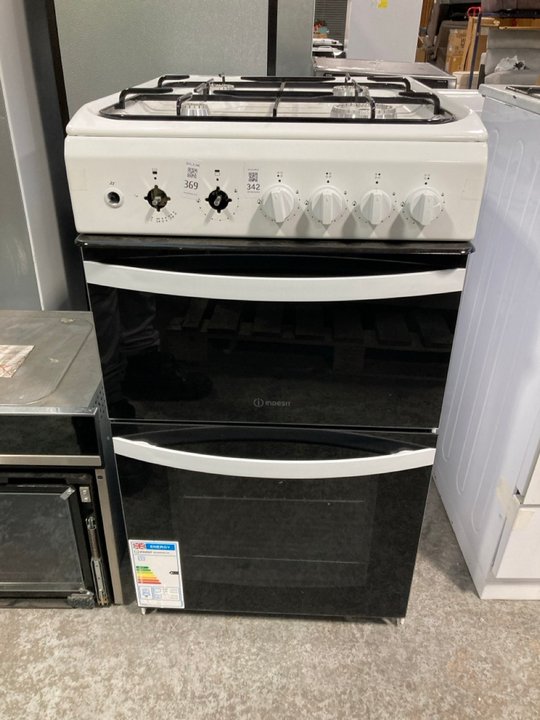 Lot 369  
            Marchington SR11 - Delivery or Collection 

                
INDESIT 50CM GAS COOKER: MODEL ID5G00KMW - ORIGINAL RRP £267: LOCATION - B3