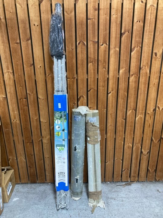 Lot 406  
            Marchington SR11 - Delivery or Collection 

                
3 X ASSORTED ITEMS TO INCLUDE ADDIS EASI-LIFT ROTARY AIRER: LOCATION - A4W