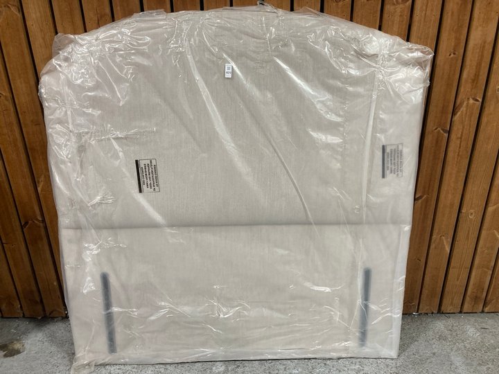 Lot 409  
            Marchington SR11 - Delivery or Collection 

                
JOHN LEWIS & PARTNERS REBECCA DOUBLE HEADBOARD IN COTTON EFFECT BEIGE: LOCATION -...