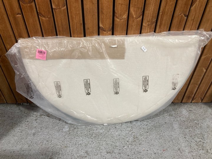 Lot 410  
            Marchington SR11 - Delivery or Collection 

                
JOHN LEWIS & PARTNERS ARCH DOUBLE HEADBOARD IN BRUSHED TWEED BEIGE: LOCATION - A4W