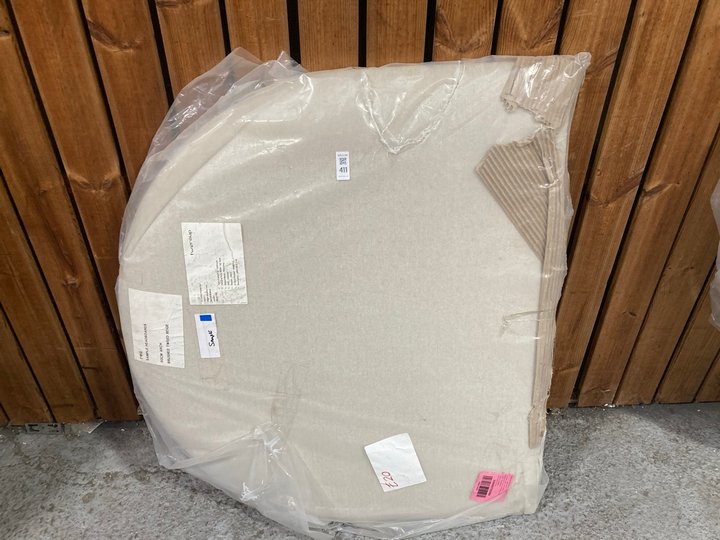 Lot 411  
            Marchington SR11 - Delivery or Collection 

                
JOHN LEWIS & PARTNERS ARCH SINGLE HEADBOARD IN BRUSHED TWEED BEIGE: LOCATION - A4W