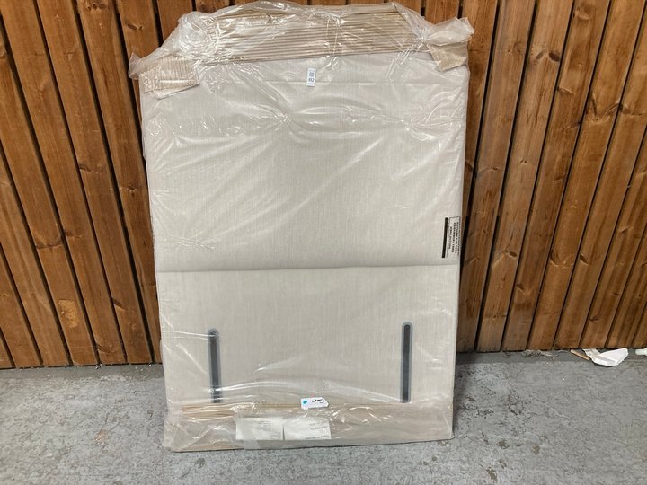 Lot 412  
            Marchington SR11 - Delivery or Collection 

                
JOHN LEWIS & PARTNERS REBECCA SINGLE HEADBOARD IN COTTON EFFECT BEIGE: LOCATION -...