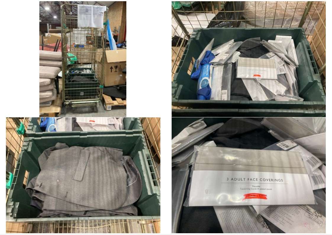 Lot 427  
            Marchington SR11 - Delivery or Collection 

                
QTY OF ASSORTED ITEMS TO INCLUDE GO TRAVEL ANTI TAMPER LUGGAGE COVER: LOCATION - D7