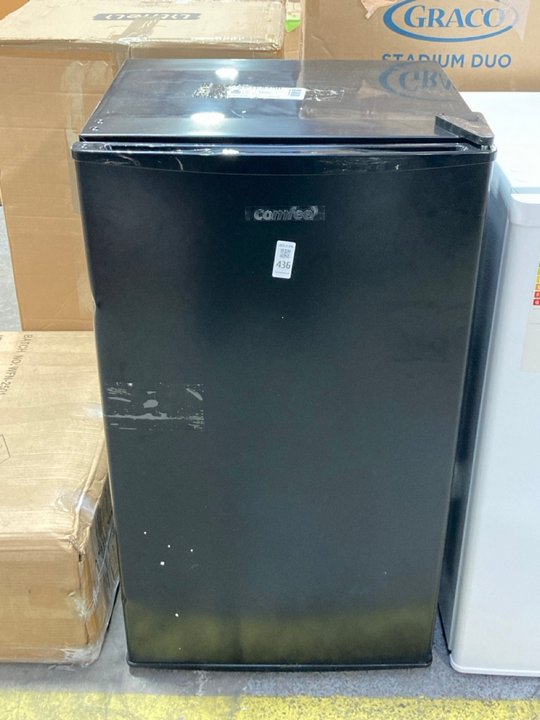 Lot 436  
            Marchington SR11 - Delivery or Collection 

                
COMFEE 60L FREESTANDING UNDER COUNTER FREEZER MODEL : RCU60BL2UK - ORIGINAL RRP -...
