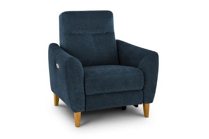 Lot 43  
            Marchington SR11 - Delivery or Collection 

                
OAK FURNITURELAND DYLAN ELECTRIC RECLINER ARMCHAIR IN AMIGO NAVY FABRIC ORIGINAL ...