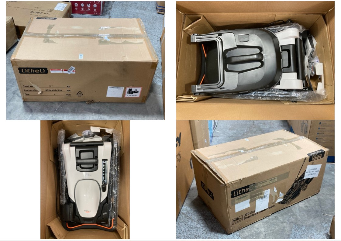 Lot 447  
            Marchington SR11 - Delivery or Collection 

                
LITHELI 43CM BATTERY POWERED BRUSHLESS LAWNMOWER: LOCATION - C5