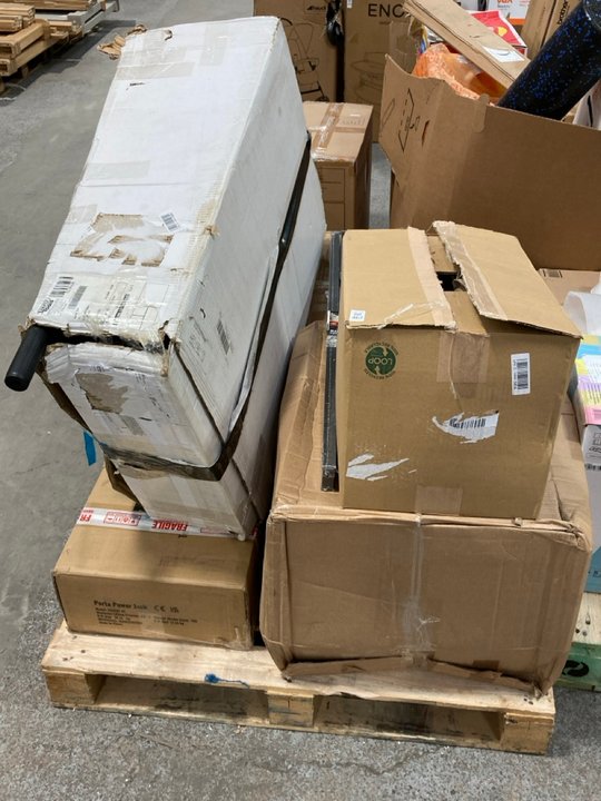 Lot 467  
            Marchington SR11 - Delivery or Collection 

                
PALLET OF ASSORTED ITEMS TO INCLUDE DRAPER CONTRACTOR WHEELBARROW: LOCATION - C6 ...