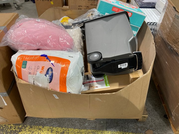 Lot 486  
            Marchington SR11 - Delivery or Collection 

                
PALLET OF ASSORTED ITEMS TO INCLUDE SILENTNIGHT WARM & COSY DOUBLE DUVET: LOCATIO...