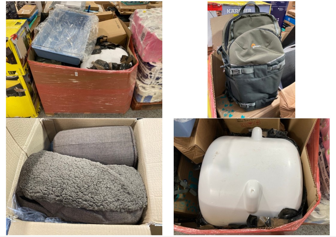 Lot 499  
            Marchington SR11 - Delivery or Collection 

                
PALLET OF ASSORTED ITEMS TO INCLUDE SMALL ANIMAL CAGE IN GREY FINISH: LOCATION - ...