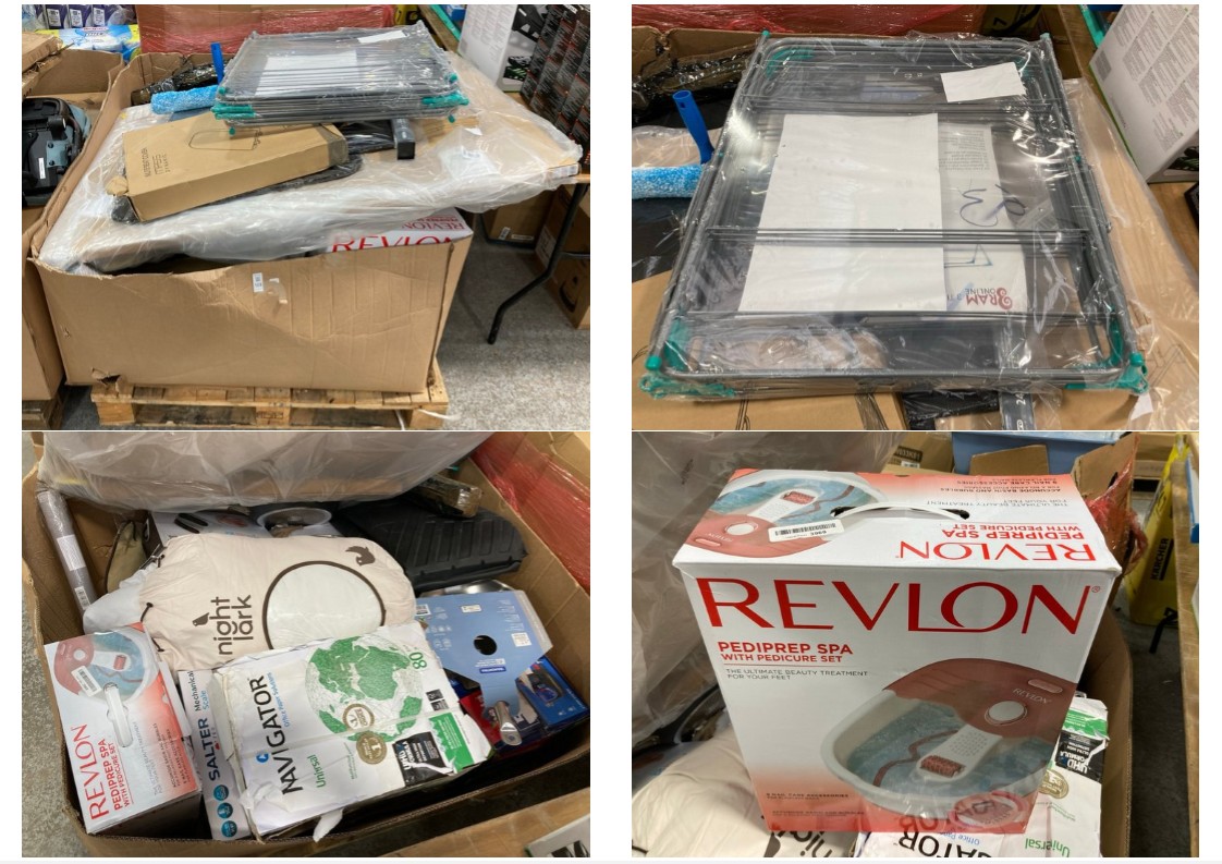 Lot 501  
            Marchington SR11 - Delivery or Collection 

                
PALLET OF ASSORTED ITEMS TO INCLUDE RAM ONLINE 3 TIER CONCERTINA STYLE CLOTHES AI...