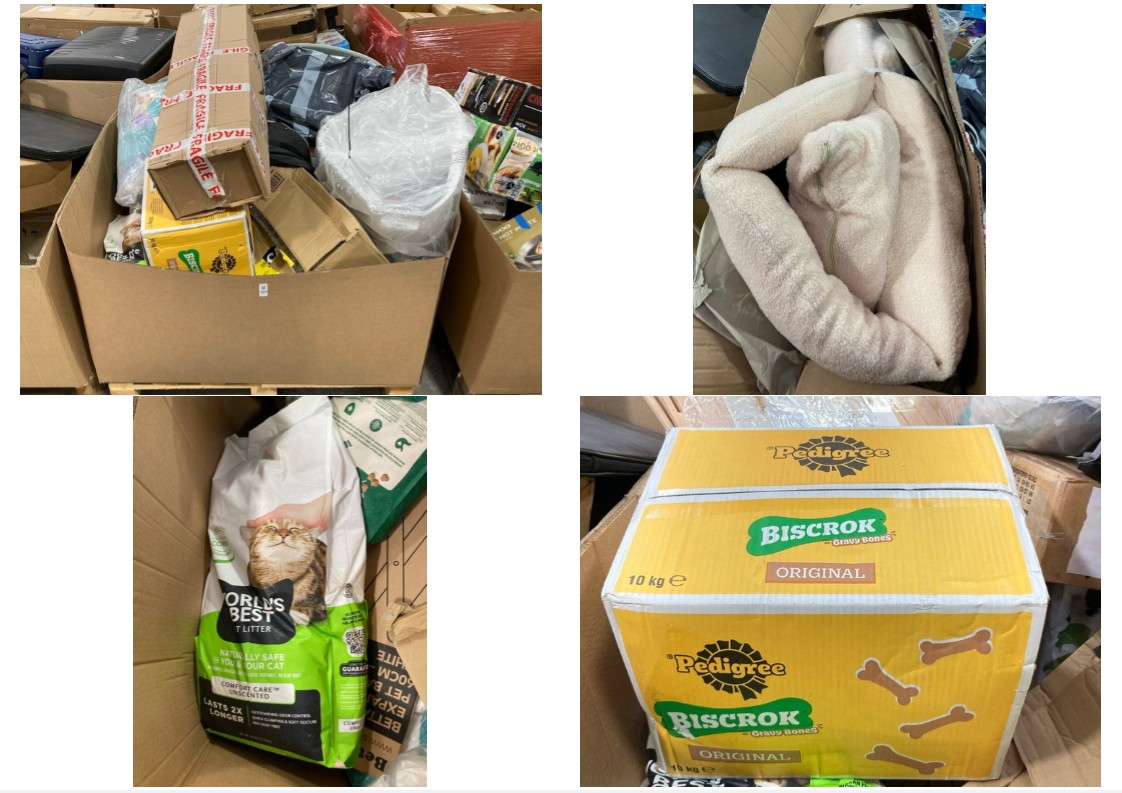 Lot 509  
            Marchington SR11 - Delivery or Collection 

                
PALLET OF ASSORTED PET ITEMS TO INCLUDE BREEDER CELECT CAT LITTER: LOCATION - B7 ...
