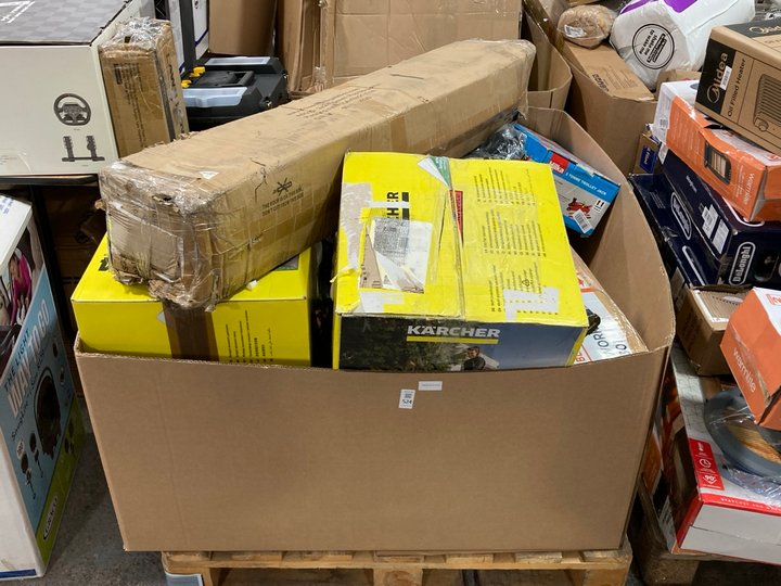 Lot 524  
            Marchington SR11 - Delivery or Collection 

                
PALLET OF ASSORTED ITEMS TO INCLUDE KARCHER K4 POWER CONTROL FLEX HIGH PRESSURE W...