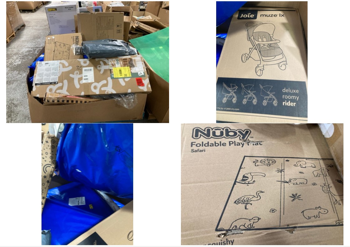 Lot 538  
            Marchington SR11 - Delivery or Collection 

                
PALLET OF ASSORTED ITEMS TO INCLUDE MOTHER NURTURE COT BED MATTRESS: LOCATION - B...