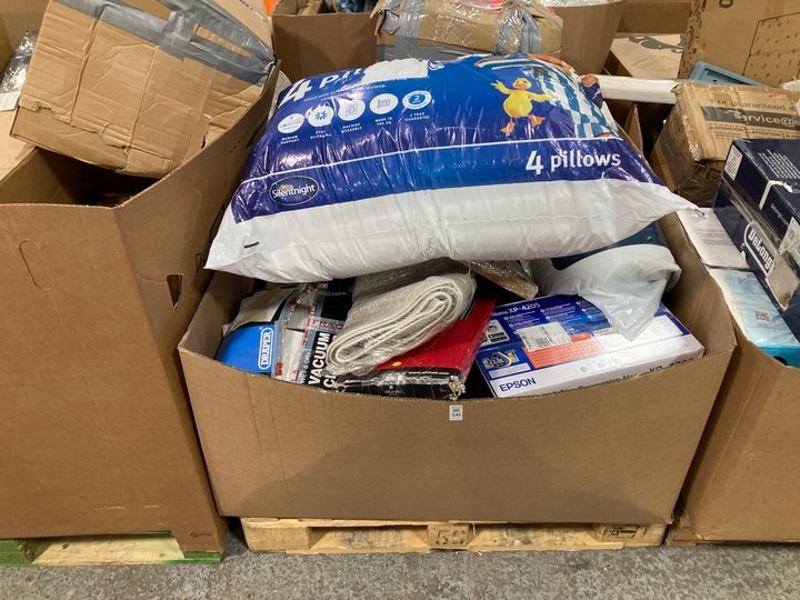 Lot 541  
            Marchington SR11 - Delivery or Collection 

                
PALLET OF ASSORTED ITEMS TO INCLUDE EPSON EXPRESSION HOME XP-4205 HOME OFFICE PRI...