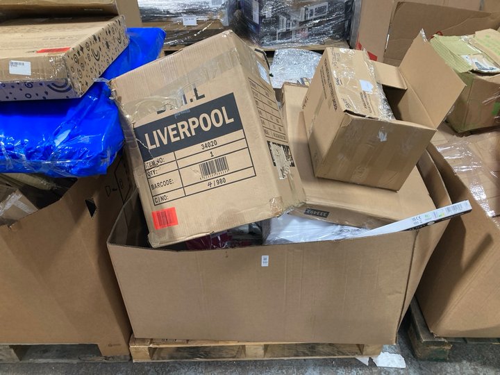 Lot 551  
            Marchington SR11 - Delivery or Collection 

                
PALLET OF ASSORTED ITEMS TO INCLUDE SHARK CORDLESS STICK VACUUM CLEANER: LOCATION...