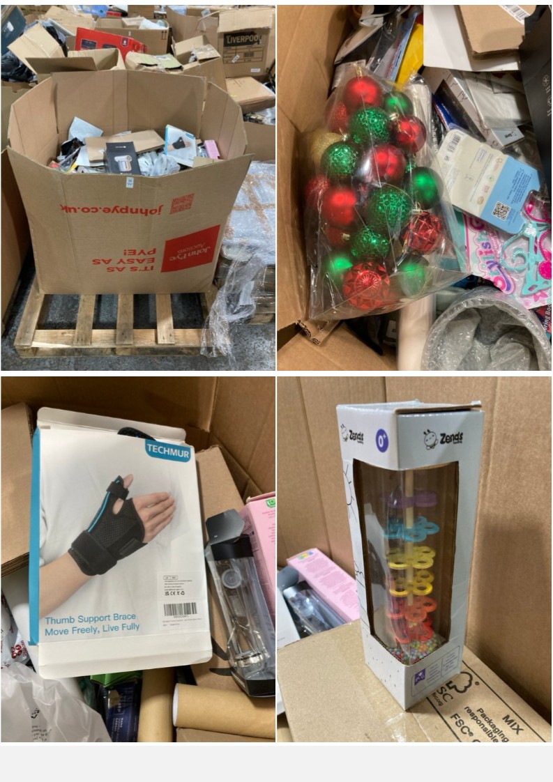 Lot 557  
            Marchington SR11 - Delivery or Collection 

                
PALLET OF ASSORTED ITEMS TO INCLUDE IREDLUXE HANDHELD GARMENT STEAMER: LOCATION -...