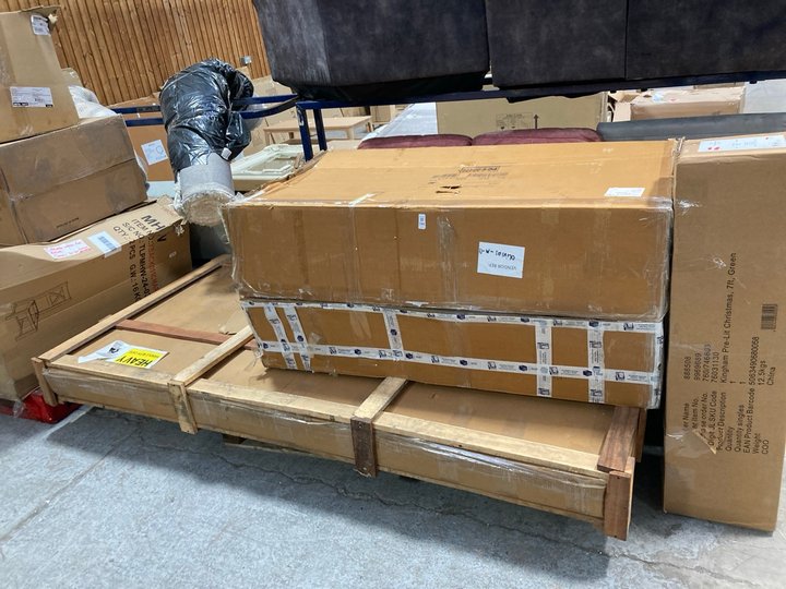 Lot 599  
            Marchington SR11 - Delivery or Collection 

                
RICHMOND INTERIORS IRONVILLE 235 CM OVAL DINING TABLE: LOCATION - A2 (KERBSIDE PA...