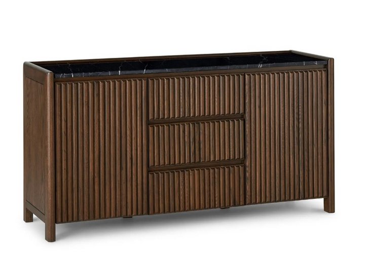 Lot 5  
            Marchington SR11 - Delivery or Collection 

                
OAK FURNITURELAND OLIVER DARK SOLID OAK AND BLACK MARBLE LARGE SIDEBOARD ORIGINAL...