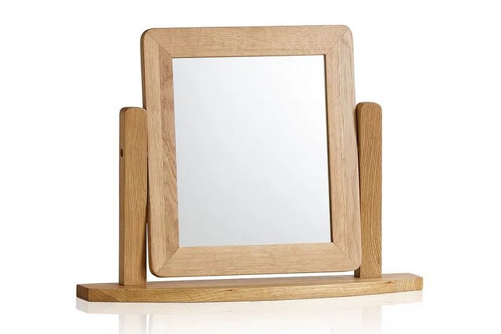 Lot 61  
            Marchington SR11 - Delivery or Collection 

                
OAK FURNITURELAND ROMSEY NATURAL SOLID OAK DRESSING TABLE MIRROR ORIGINAL RRP £15...