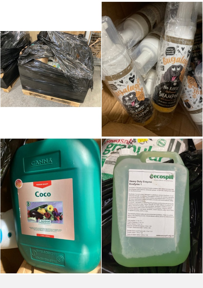 Lot 646  
            Marchington SR11 - Collection 

                
(COLLECTION ONLY) PALLET OF ASSORTED ITEMS TO INCLUDE BUGALUGS NO RINSE OATMEAL S...