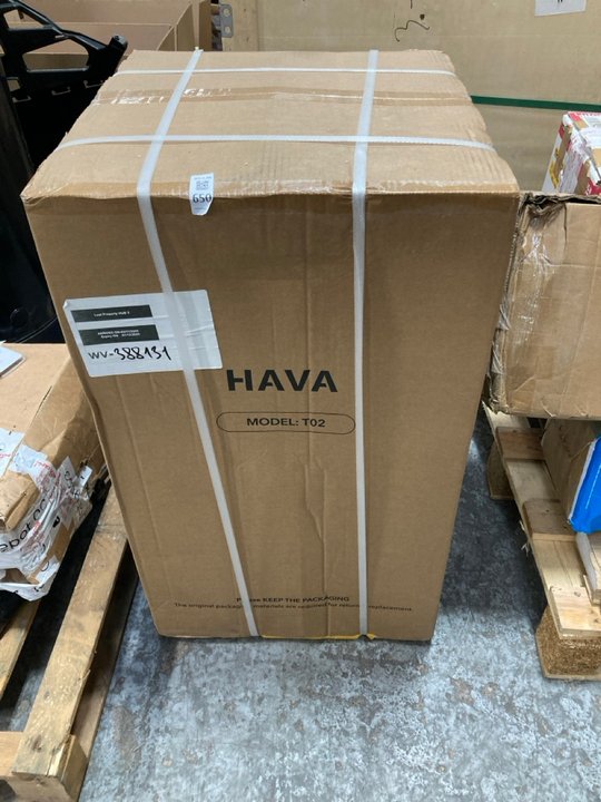 Lot 650  
            Marchington SR11 - Delivery or Collection 

                
HAVA PORTABLE WASHING MACHINE MODEL : T02 - ORIGINAL RRP - £159: LOCATION - A5