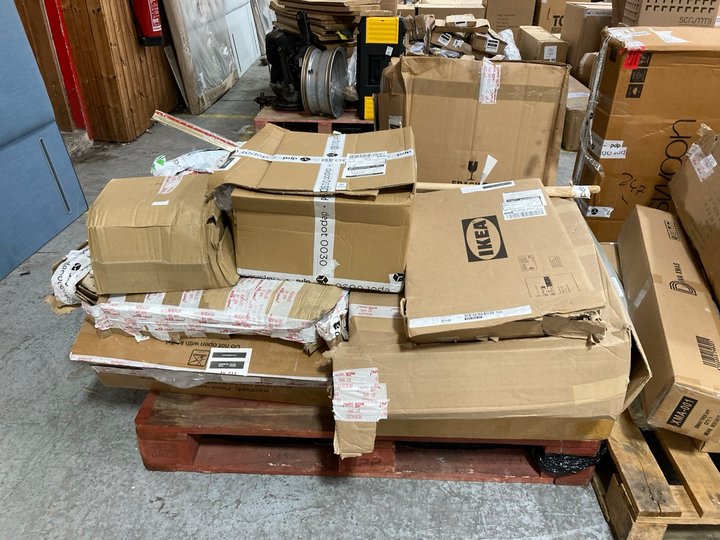 Lot 653  
            Marchington SR11 - Delivery or Collection 

                
PALLET OF ASSORTED ITEMS TO INCLUDE IKEA KULLEN BEDSIDE TABLE IN WHITE: LOCATION ...