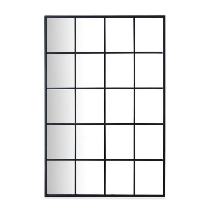 Lot 65  
            Marchington SR11 - Delivery or Collection 

                
OAK FURNITURELAND PAYTON METAL WALL MIRROR - BLACK ORIGINAL RRP £199.99: LOCATION...