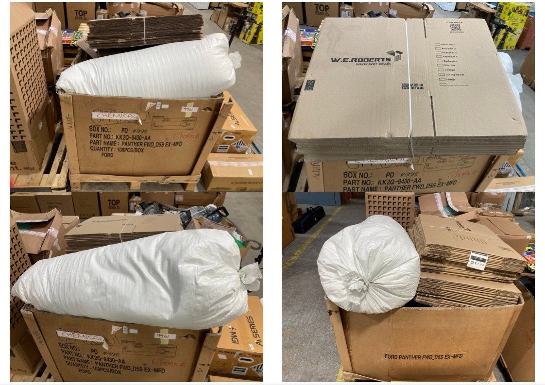 Lot 667  
            Marchington SR11 - Delivery or Collection 

                
PALLET OF ASSORTED ITEMS PACKING ITEMS TO INCLUDE CARDBOARD BOXES: LOCATION - A5 ...