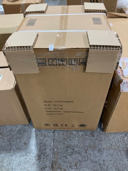 Lot 679  
            Marchington SR11 - Delivery or Collection 

                
COOKOLOGY CHEST FREEZER MODEL: CCFZ142BK - ORIGINAL RRP £ 164: LOCATION - A5