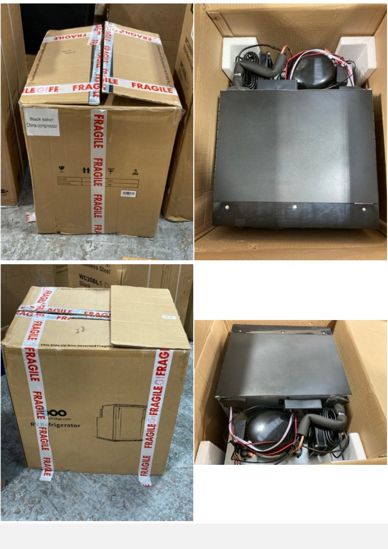 Lot 685  
            Marchington SR11 - Delivery or Collection 

                
BEKULE R50 CAMPER VAN DUAL HINGE FRIDGE IN BLACK: LOCATION - A6