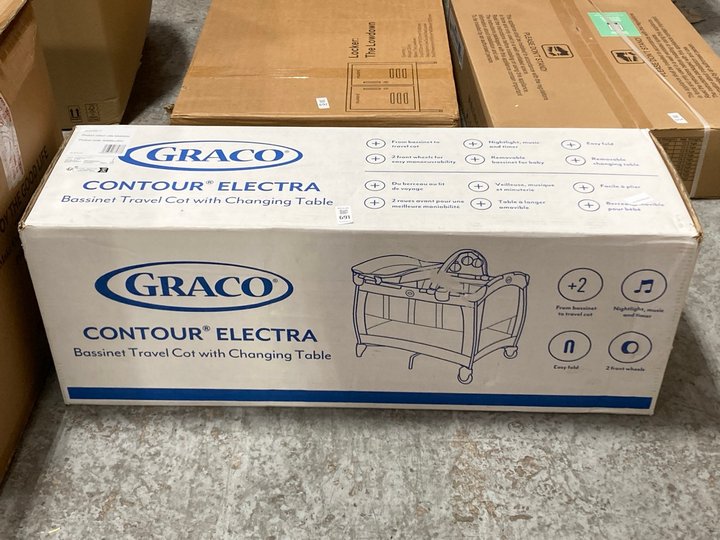 Lot 691  
            Marchington SR11 - Delivery or Collection 

                
GRACO BASSINET TRAVEL COT WITH CHANGING TABLE: LOCATION - A6