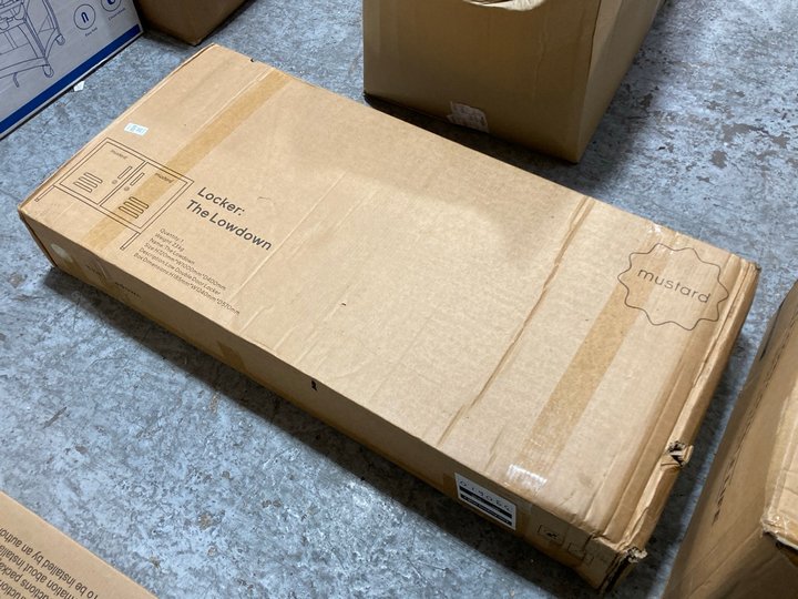 Lot 692  
            Marchington SR11 - Delivery or Collection 

                
LOCKER LOWDOWN METAL STORAGE SIDEBOARD IN MUSTARD- ORIGINAL RRP £289: LOCATION - A6