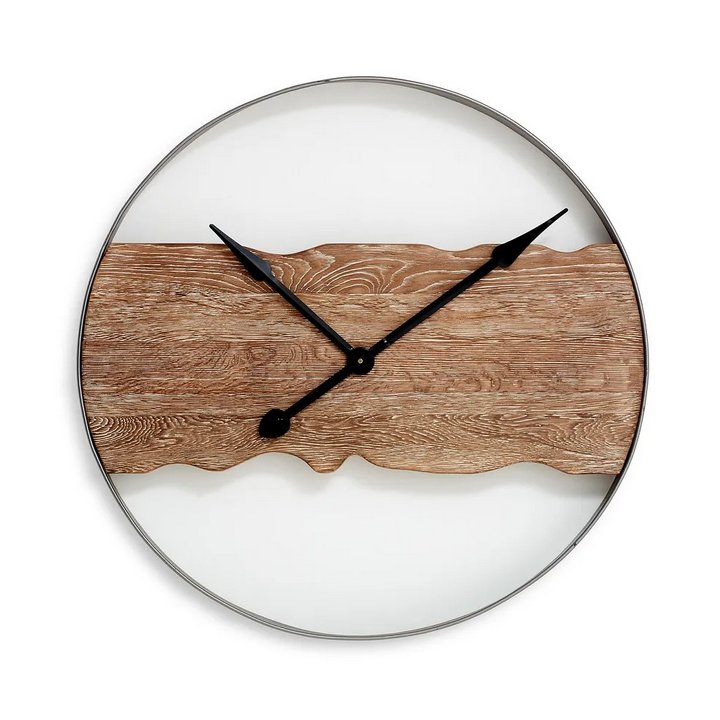 Lot 69  
            Marchington SR11 - Delivery or Collection 

                
OAK FURNITURELAND JACKSON WALL CLOCK ORIGINAL RRP £159.99: LOCATION - D2W