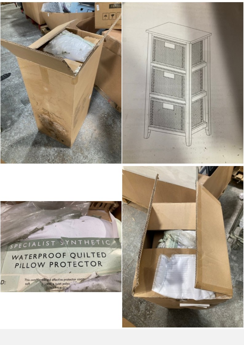 Lot 713  
            Marchington SR11 - Delivery or Collection 

                
JOHN LEWIS & PARTNERS PINE AND BULRUSH 3 DRAWER STORAGE UNIT: LOCATION - A7