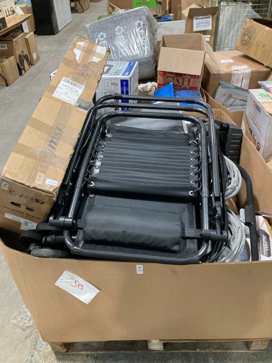 Lot 724  
            Marchington SR11 - Collection 

                
(COLLECTION ONLY) PALLET OF ASSORTED ITEMS TO INCLUDE UTIGO ELECTRIC CHAINSAW (18...