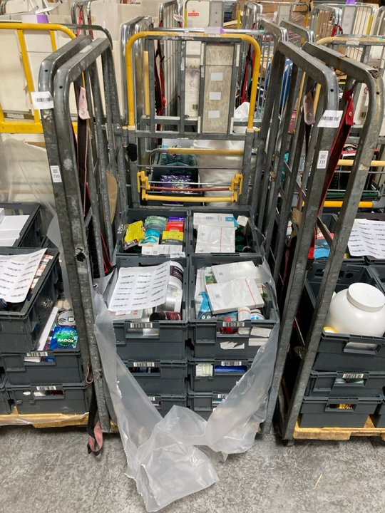 Lot 731  
            Marchington SR11 - Delivery or Collection 

                
CAGE OF ASSORTED HEALTH SUPPLEMENTS TO INCLUDE EVERYDAY VITAMIN D TABLETS - CAGE ...