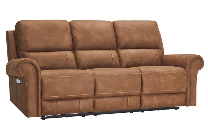 Lot 80  
            Marchington SR11 - Delivery or Collection 

                
OAK FURNITURELAND COLORADO 3 SEATER SOFA IN RANCH BROWN FABRIC ORIGINAL RRP £1,19...