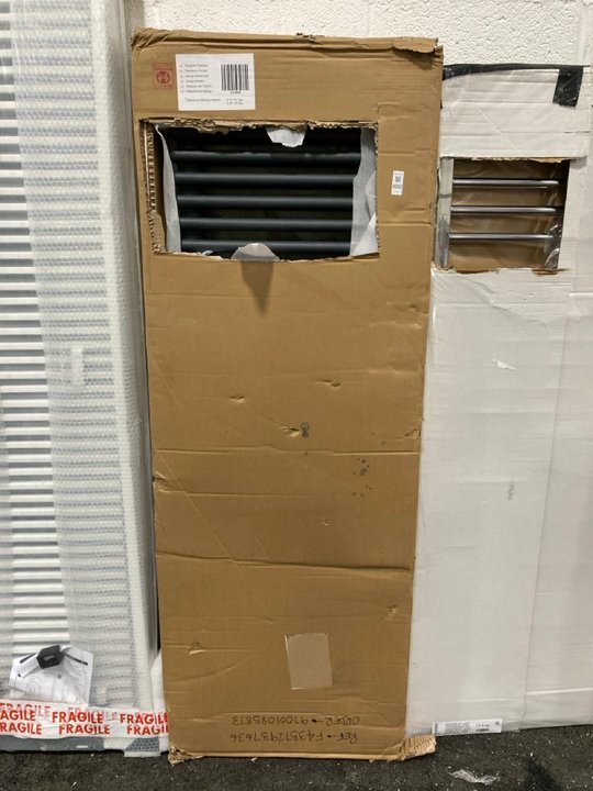 Lot 1002  
            Marchington SR19 - Delivery or Collection 

                
TRADITIONAL HORIZONTAL 3 COLUMN CAST IRON STYLE RADIATOR IN ANTHRACITE 1595 X 500...