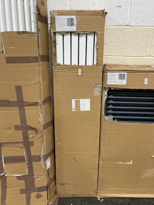 Lot 1010  
            Marchington SR19 - Delivery or Collection 

                
WHITE VERTICAL DOUBLE SLIM PANEL RADIATOR 1600 X 354MM - ORIGINAL RRP £635: LOCAT...