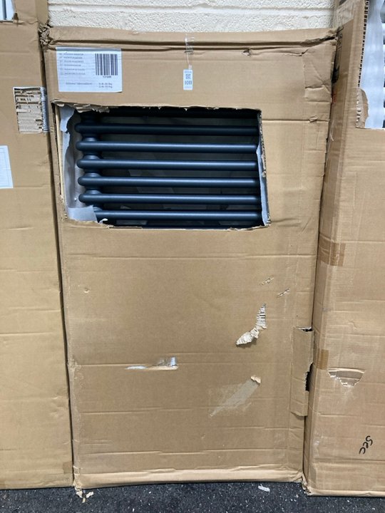 Lot 1011  
            Marchington SR19 - Delivery or Collection 

                
TRADITIONAL HORIZONTAL 2 COLUMN CAST IRON STYLE RADIATOR IN ANTHRACITE 1190 X 600...