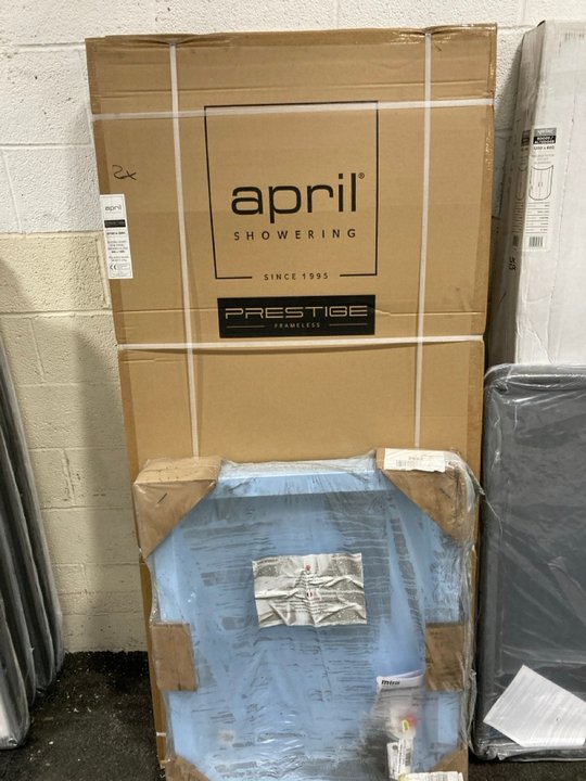 Lot 1029  
            Marchington SR19 - Collection 

                
(COLLECTION ONLY) SMOKED GLASS SILVER FRAMED 900 X 1950MM SHOWER PANEL WITH A MIR...