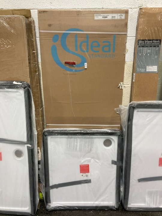 Lot 1039  
            Marchington SR19 - Collection 

                
(COLLECTION ONLY) CLEAR GLASS SILVER FRAMED 800 X 1900MM BIFOLD SHOWER DOOR WITH ...