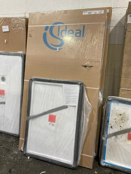 Lot 1042  
            Marchington SR19 - Collection 

                
(COLLECTION ONLY) CLEAR GLASS SILVER FRAMED 1100 X 1900MM SLIDING SHOWER DOOR WIT...