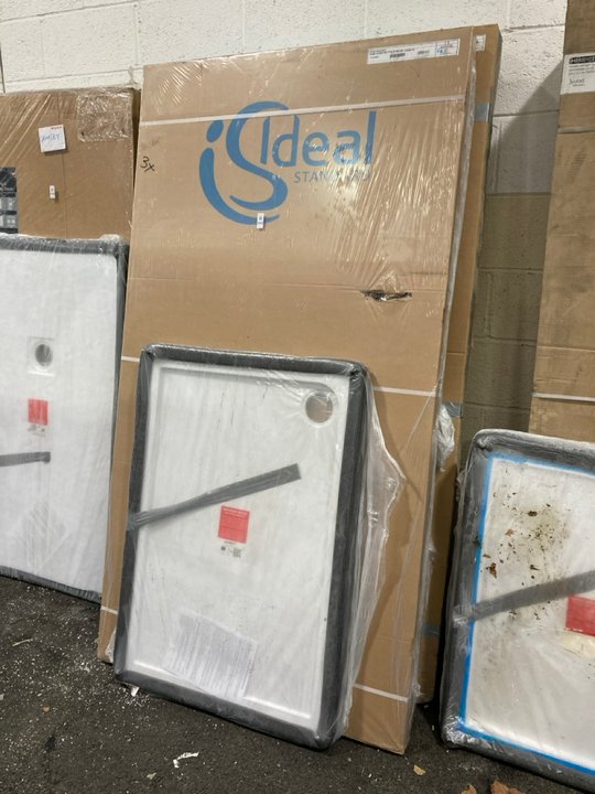 Lot 1043  
            Marchington SR19 - Collection 

                
(COLLECTION ONLY) CLEAR GLASS SILVER FRAMED 1100 X 1900MM SLIDING SHOWER DOOR WIT...