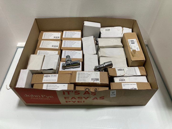 Lot 1126  
            Marchington SR19 - Delivery or Collection 

                
QTY OF ASSORTED RADIATOR VALVES - ORIGINAL RRP £500: LOCATION - RACKING 3